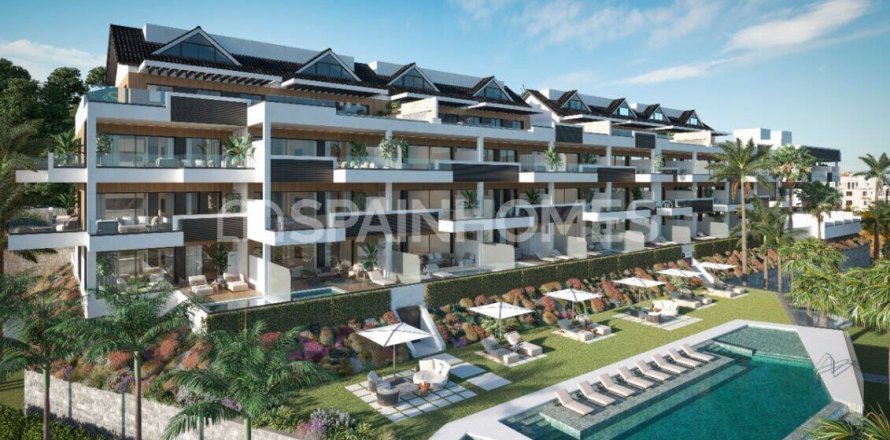 Квартира с 3 спальнями в Бенальмадена, Испания №123930