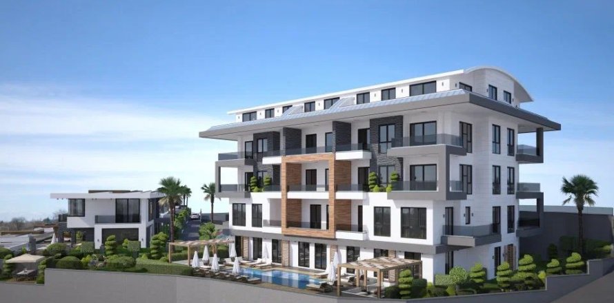 3 dormitorios Apartment en Alanya, Turkey No. 60733