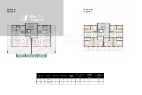 4 bedrooms Apartment in Famagusta, Cyprus No. 36538 12