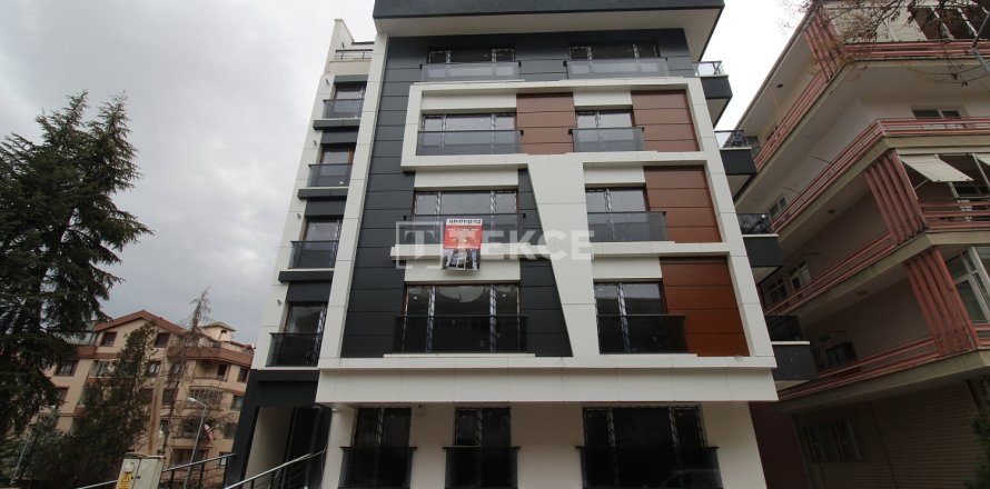 Квартира с 3 спальнями в Анкара, Турция №113723