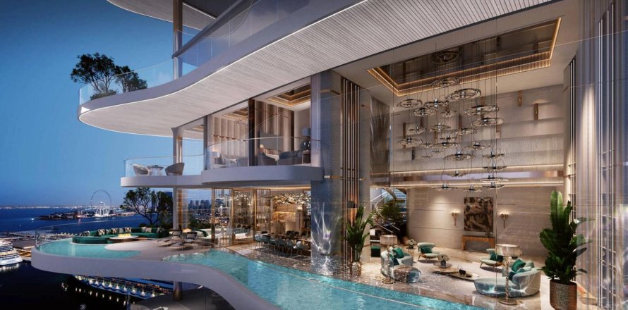 1 dormitorio Apartment en Dubai Harbour, UAE No. 89212