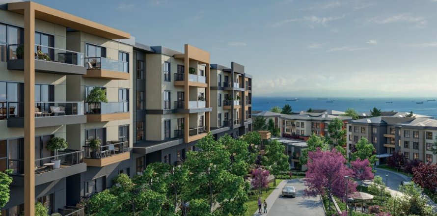 Квартира с 2 спальнями в Пендик, Турция №116377