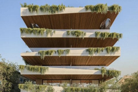 Квартира с 2 спальнями в Никосия, Кипр №105446