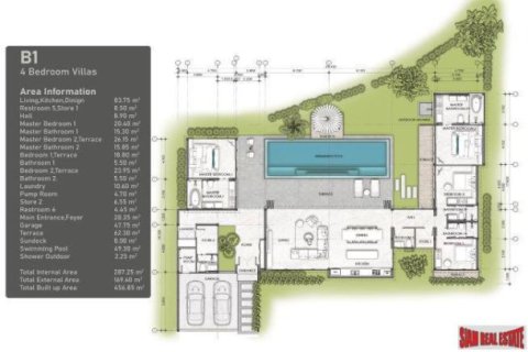 Вилла с 4 спальнями в Пхукет, Таиланд №97015 20