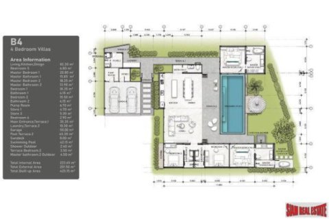 Вилла с 4 спальнями в Пхукет, Таиланд №97015 22