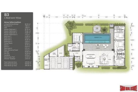 Вилла с 4 спальнями в Пхукет, Таиланд №97015 23