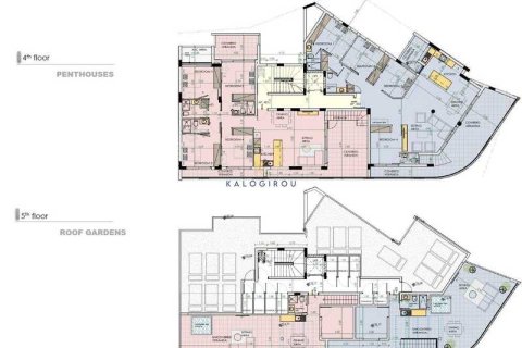 Квартира с 4 спальнями в Ларнака, Кипр №77376 2
