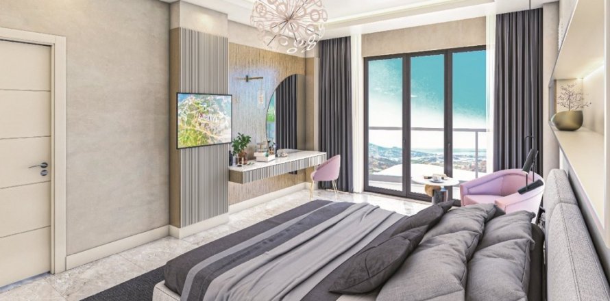 2 dormitorios Apartment en Alanya, Turkey No. 54034