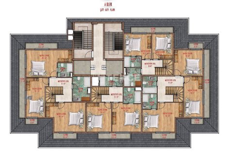 2 dormitorios Penthouse en Chau Lang, Vietnam No. 11514 14