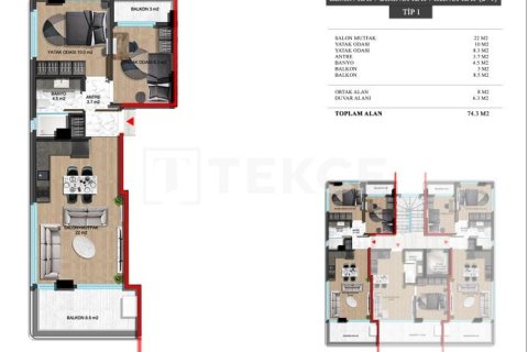 2 chambres Appartement à Chau Lang, Vietnam No. 21851 3