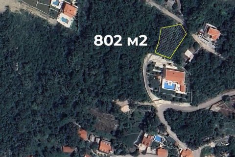 802m² Land in Budva, Montenegro No. 83676 1
