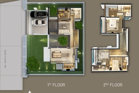 Дом с 4 спальнями в Чиангмай, Таиланд №98067 17