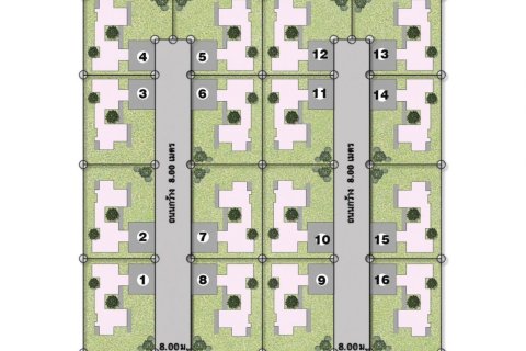 Дом с 4 спальнями в Чиангмай, Таиланд №98067 15