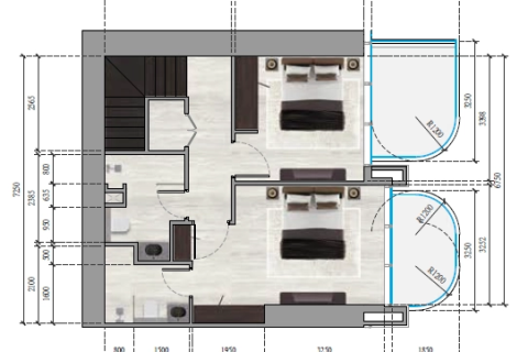 3 chambres Appartement à Ve An, Vietnam No. 92082 10