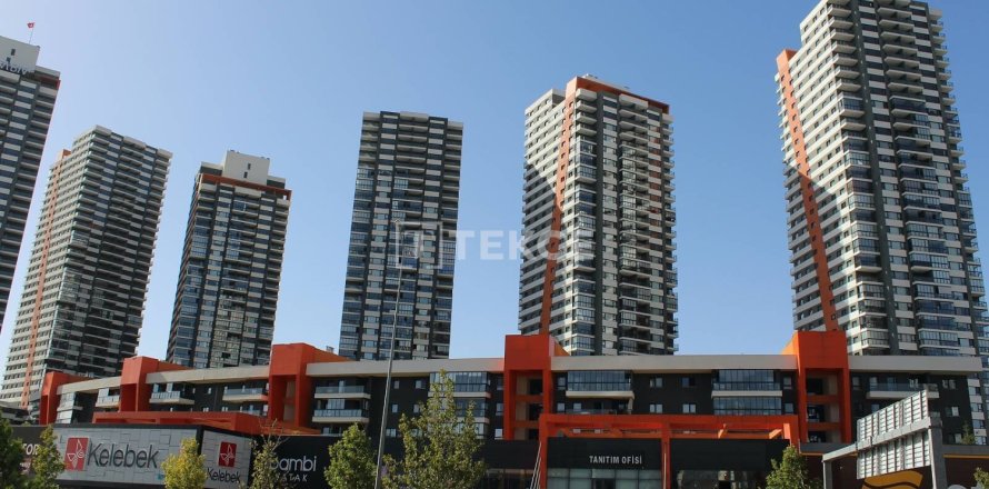 Квартира с 3 спальнями в Анкара, Турция №61105