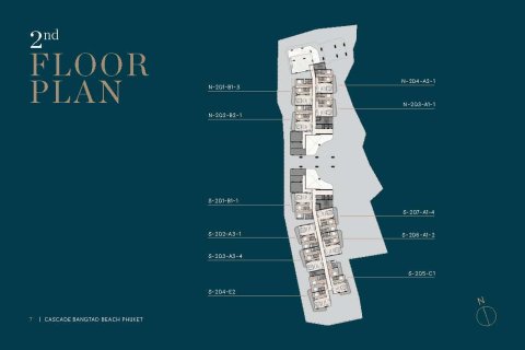 Кондоминиум с 2 спальнями в Банг Тао, Таиланд №1752 15