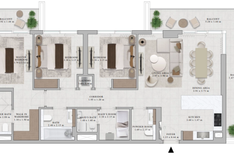 3 chambres Appartement à Can Tho, Vietnam No. 92865 3