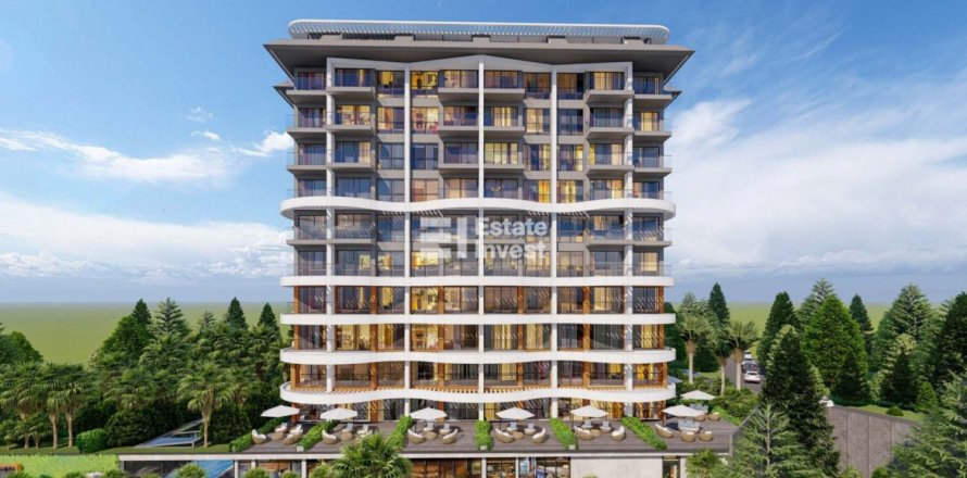 2 chambres Appartement à Alanya, Turkey No. 115329