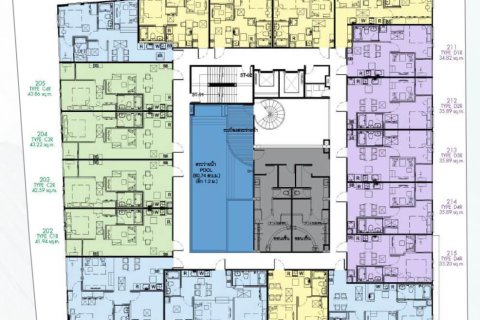 2 bedrooms Condo in Bangkok, Thailand No. 387 6