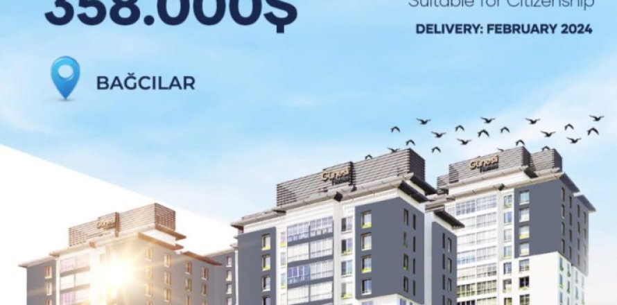 2 bedrooms Apartment in Bagcilar, Turkey No. 14957