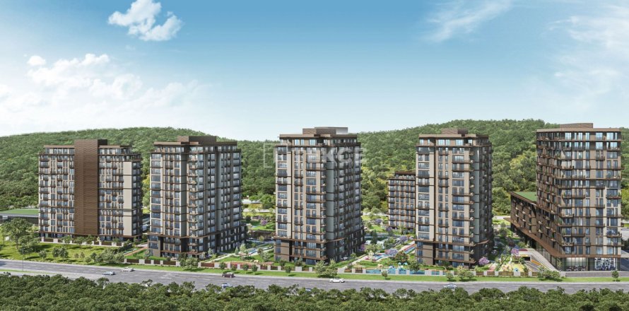 1 dormitorio Apartment en Istanbul, Turkey No. 21837