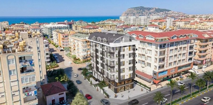 Квартира с 2 комнатами в Оба, Турция №11480