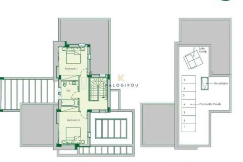 Дом с 3 спальнями в Ларнака, Кипр №80050 10