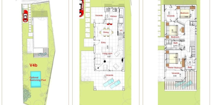 3 bedrooms House in Paphos, Cyprus No. 37147