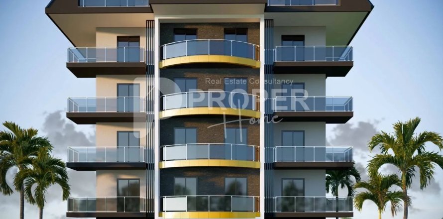 Квартира с 4 комнатами в Аланья, Турция №11624