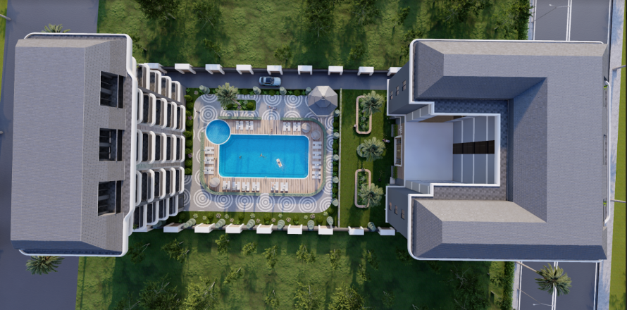 2 bedrooms Penthouse in Kargicak, Turkey No. 11795