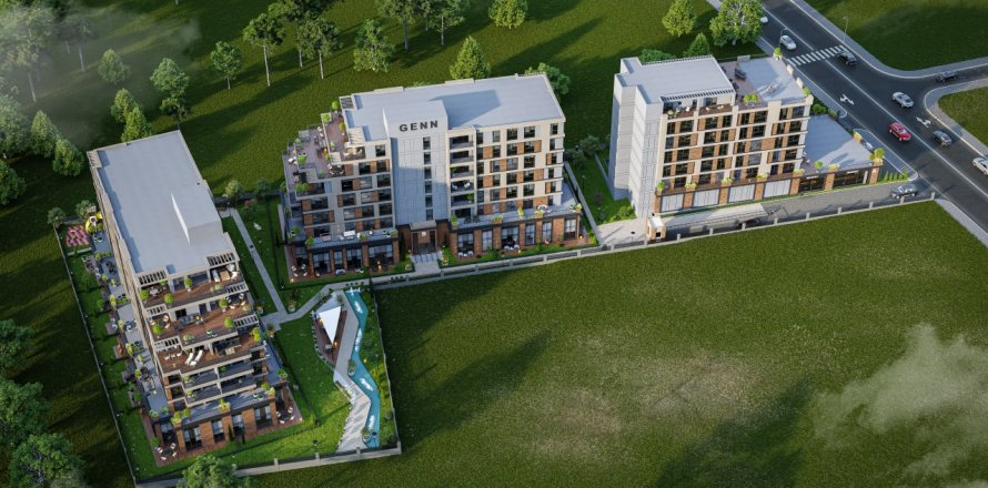 Квартира с 3 спальнями в Кючюкчекмедже, Турция №121428