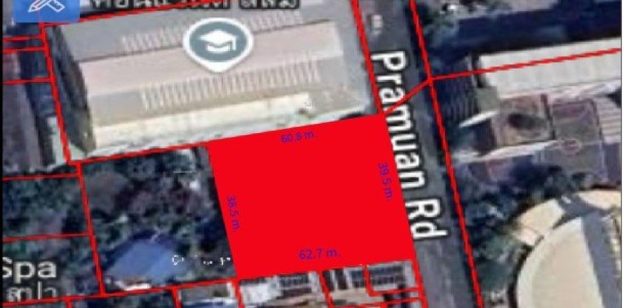 2412m² Land en Bangkok, Thailand No. 97331