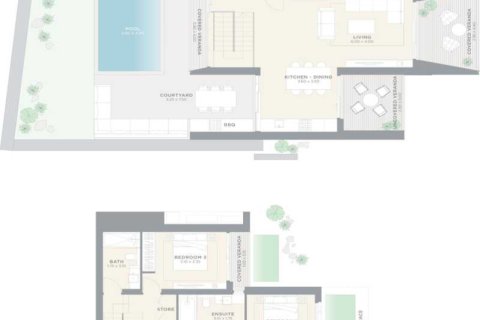 3 dormitorios Villa en Tsada, Cyprus No. 39277 2