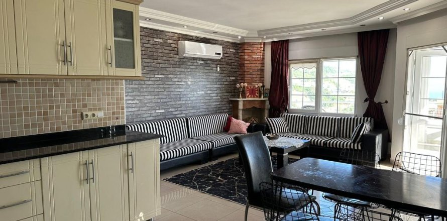 Квартира с 4 комнатами в Аланья, Турция №22042