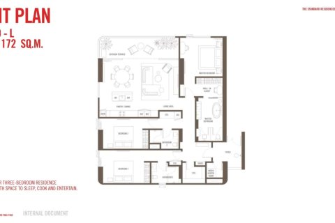 Кондоминиум  с 3 спальнями в Банг Тао, Таиланд №1822 11