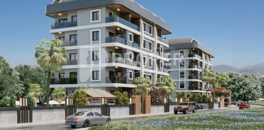 Квартира с 4 комнатами в Газипаша, Турция №13490