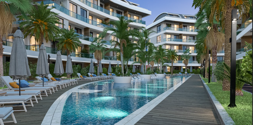 2 chambres Appartement à Oba, Turkey No. 13351