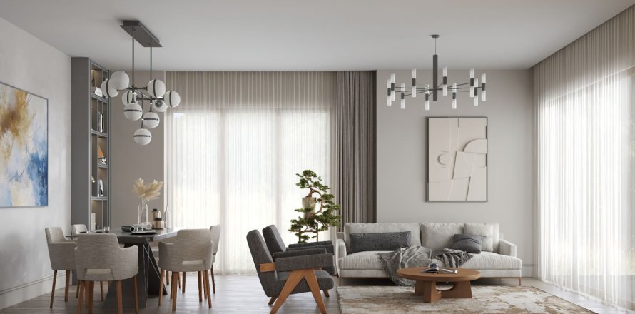 Квартира с 2 спальнями в Каузяй, Вьетнам №116482