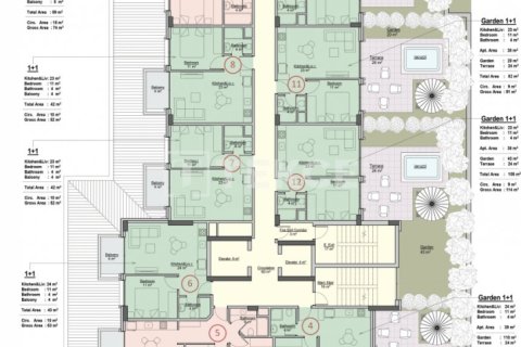 Пентхаус с 2 спальнями в Chau Lang, Вьетнам №23677 23