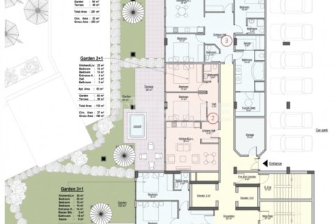 Пентхаус с 2 спальнями в Chau Lang, Вьетнам №23677 22