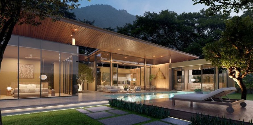 3 bedrooms Villa on the Phuket, Thailand No. 96717