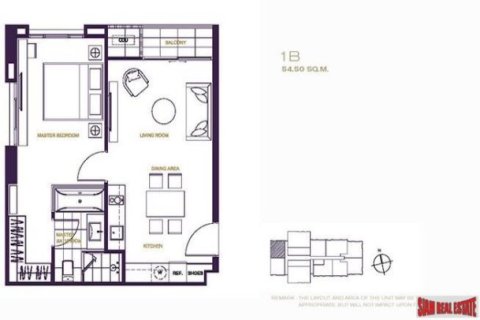 1 bedroom Apartment in Bangkok, Thailand No. 96914 16