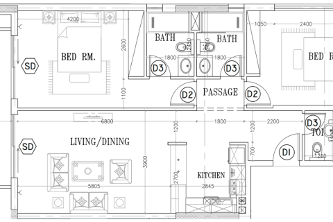 2 bedrooms Apartment in Can Tho, Vietnam No. 88709 5