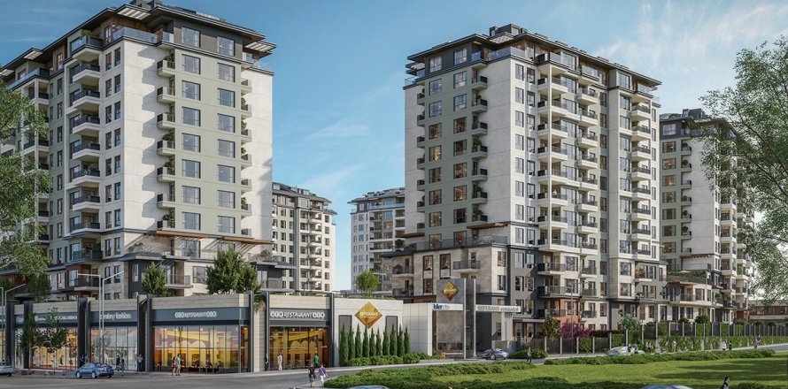 Квартира с 3 спальнями в Бейликдюзю, Турция №22251