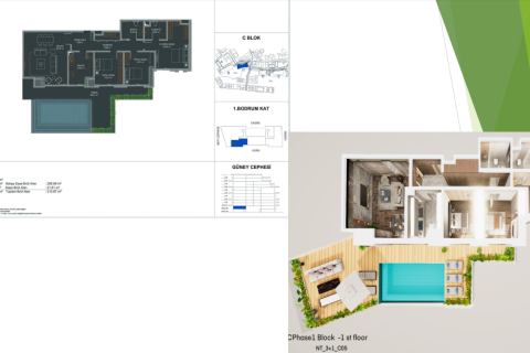 Квартира с 3 спальнями в An Duong, Вьетнам №14324 3