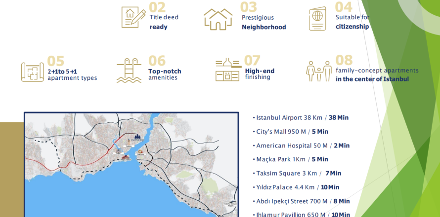 3 bedrooms Apartment in Sisli, Turkey No. 14324