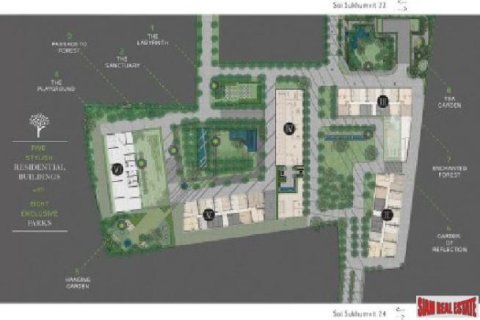 Квартира с 15 спальнями в Бангкок, Таиланд №96888 24