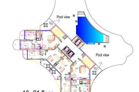 2 chambres Appartement à Vinh Hoa, Vietnam No. 15787 15