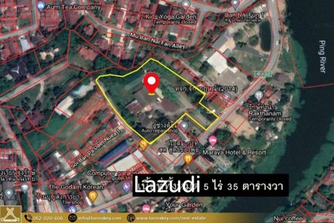 8140m² Land in Chiang Mai, Thailand No. 97976 1