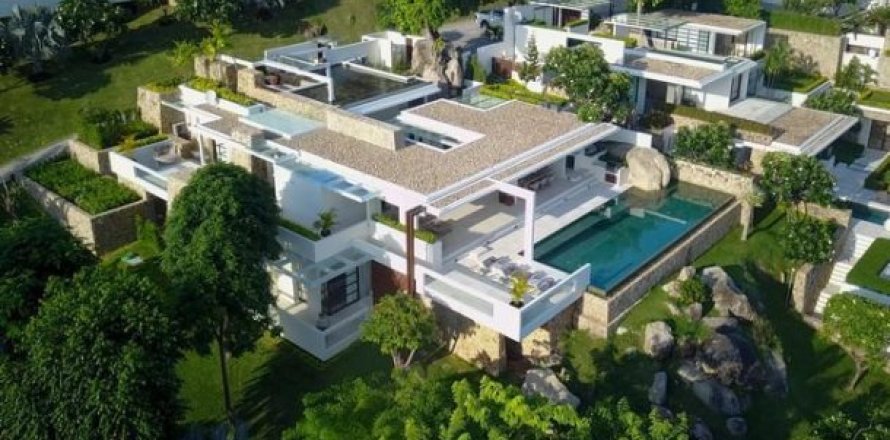 4 bedrooms Villa on the Ko Samui, Thailand No. 96972